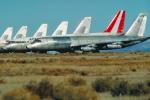 Convair Coronado's Lined Up for Scrap, Mojave Airport MHV, California, USA