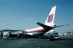 N4716U, United Airlines UAL, Boeing 747-122, 747-100 series