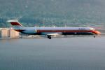 N931PS, PSA, McDonnell Douglas MD-81, SFO, Landing, Flight, Flying