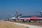 Jets lined up for take-off, American Airlines AAL, Douglas DC-10, TAFV05P11_18