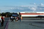 Boeing 727, Continental Airlines COA, Rampstairs, ramp, TAFV05P12_17