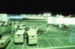 LAX, Jetway, Night, nightime, Exterior, Outdoors, Outside, Nighttime, Airbridge