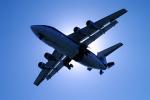 PSA, airborne, flight, flying, landing, Pacific Southwest Airlines, TAFV07P02_07C