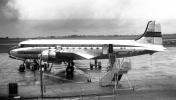 N88818, Chicago and Southern Air Lines, DC-4, Douglas C-54B-10-DO, Airline, City of San Juan, milestone of flight, 1950s