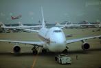 pushertug, Boeing 747-200, Thai Airlines, pushback tug, tractor