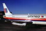 N9040U, Boeing 737-222, United Airlines UAL, (SFO), 737-200 series, JT8D-7B, JT8D