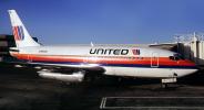 N9040U, United Airlines UAL, (Boeing 737-222, SFO), 737-200 series, JT8D-7B, JT8D, TAFV10P06_05B
