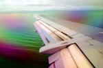 Rainbowed Lone Wing in Flight, 10/09/1993, TAFV10P10_16