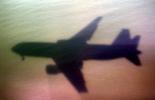 Landing Shadow, airborne, flight, flying, Boeing 767, TAFV10P11_14