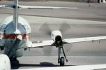 N873JX, spinning propeller, BAE JETSTREAM 3201