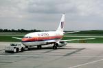 Boeing 737-222, 737-200, series JT8D-7B, JT8D, N9066U, 25/05/1995
