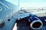 United Airlines UAL, Boeing 737, CFM-56 Jet Engine, Burbank-Glendale-Pasadena Airport (BUR)