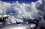 Turbo-prop in flight, VP-TBN, Vickers Viscount V.702, clouds, TAFV11P13_13