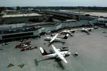 de Havilland Canada Dash-8, jetway, terminals, buildings, Airbridge