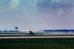 OO-SCW, Airbus A340-212, Sabena, Cincinnati Northern Kentucky International Airport, CFM56-5C2, CFM56