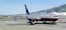 N784UA, Boeing 777-222ER, United Airlines UAL, San Francisco International Airport (SFO), PW4090, PW4000, TAFV13P14_05