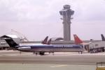N701ME, Control Tower, McDonnell Douglas MD-88, Jetway, Airbridge, JT8D, JT8D-219
