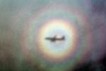 360 degree Rainbow over California, Southern California, Airbus A320 series, Shadow, 360 degree rainbow, Glory Ring Halo, Cloudbow, daytime, daylight, TAFV15P07_09B
