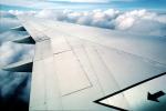 Flaps, Lone Wing in Flight, United Airlines, UAL, TAFV15P13_11