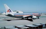 N306AA, American Airlines AAL, Boeing 767-223, San Francisco International Airport (SFO), CF6-80A, CF6