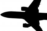 Boeing 777 Silhouette, logo, shape, TAFV16P08_15M