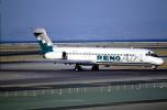 Reno Air ROA, N754RA, McDonnell Douglas MD-87, DC-9-87, (SFO), JT8D