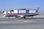N688AA, American Airlines AAL, Boeing 757-223, Hangar (SFO), RB211, TAFV16P11_01