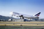 F-GCBB, Boeing 747-228BM, San Francisco International Airport, (SFO), Air France AFR, 747-200 series, CF6-50E2, CF6, TAFV16P11_08