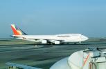N754PR, Boeing 747-469, Philippine Airlines PAL, (SFO), CF6, 747-400 series, CF6-80C2B1F, TAFV16P12_12