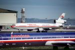 B-2174, San Francisco International Airport (SFO), McDonnell Douglas, MD-11, China Eastern Airlines CES, CF6-80C2D1F, CF6