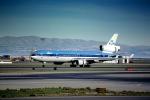 PH-KCF, McDonnell Douglas MD-11P, San Francisco International Airport (SFO), KLM Airlines, CF6-80C2D1F, CF6, Annie Romein, TAFV17P04_17
