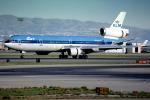 McDonnell Douglas MD-11P, PH-KCF, (SFO), KLM Airlines, CF6-80C2D1F, CF6, Annie Romein