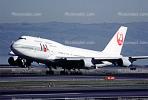 JA8906, Boeing 747-446BCF, San Francisco International Airport (SFO), Japan Airlines JAL, 747-400 series, CF6, CF6-80C2B1F, TAFV17P06_17B