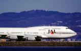 JA8076, Boeing 747-446, San Francisco International Airport (SFO), Japan Airlines JAL, 747-400 series, CF6, CF6-80C2B1F, TAFV17P08_15