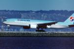 HL7531, Boeing 777-2B5ER, Korean Air KAL, (SFO), PW4090, PW4000, TAFV17P15_15