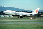 B-2450, Boeing 747-2J6B, China Airlines, 747-200 series, Landing, TAFV18P01_16