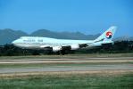 HL7481, Boeing 747-4B5, Korean Air KAL, 747-400 series, PW4056, PW4000