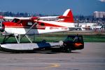 C-FJBP, De Havilland Canada DHC-2 Beaver Mk1, Baxter Aviation, pickup truck pusher tug, TAFV18P05_03B