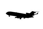 Boeing 727-225A silhouette, shape, 727-200 series