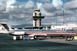 N7518A, American Airlines AAL, Control Tower, McDonnell Douglas, MD-82, JT8D-217C, JT8D, TAFV18P07_11