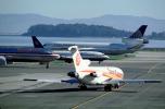 N296SC, Boeing 727-224A, (SFO), Sun Country Airlines, JT8D, 727-200 series, TAFV19P11_10
