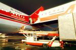 Belt Loader, Boeing 767-36D, Shanghai Airlines, B-2567, Kunming Airport, Yunnan, China, PW4056, PW4000, 767-300 series, TAFV20P09_01