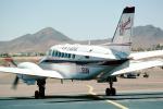 N191AV, Air Vegas Airlines, Beech C-99, PT6A, Henderson Executive Airport, Las Vegas, TAFV20P14_17