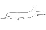 SUD Caravelle outline, line drawing, shape, TAFV21P08_11O