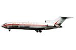 N693WA, Boeing 727-173C, World Airways WOA, Air Jamaica, photo-object, object, cut-out, cutout, 727-100 series, TAFV21P09_07F