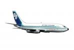 ZK-NAR, Boeing 737-219, 737-200 series, Air New Zealand, photo-object, object, cut-out, cutout