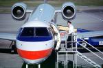 N828AE, Embraer ERJ-140LR, American Eagle EGF, Mobile Stairs, Rampstairs, ramp