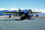 Haines, Alaska Airlines ASA, car, automobile, vehicle, 1950s