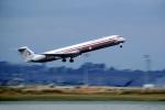 McDonnell Douglas MD-80 series, taking-off