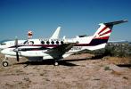 N256AF, Texas Airways, Beech B200 King Air (BE.1300), PT6A